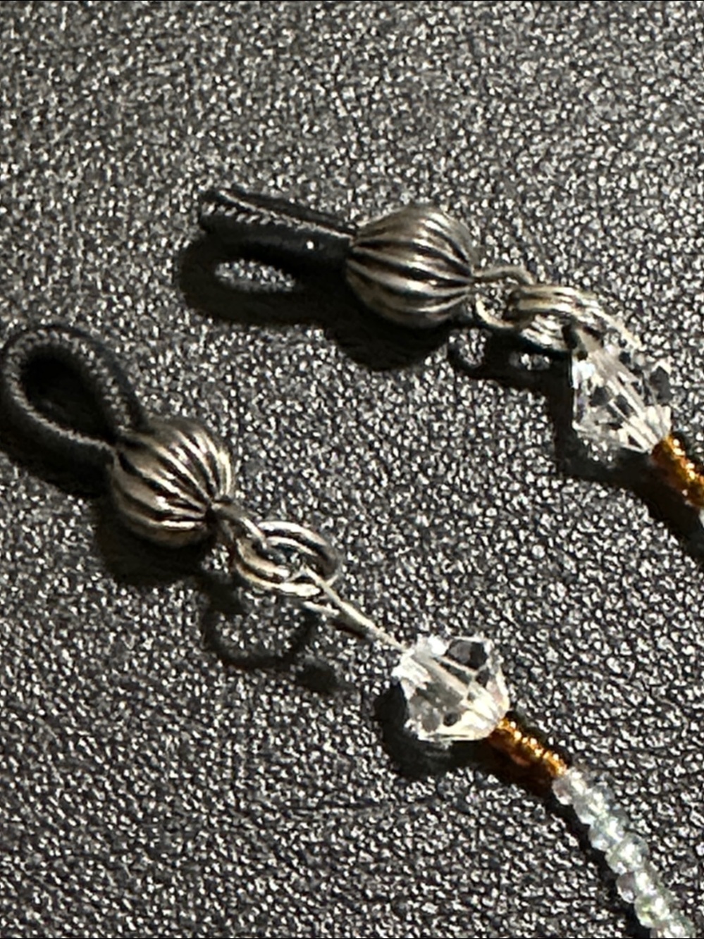 101. Two Eye Glass Holder Glass Bead Straps - Picture 7 of 10